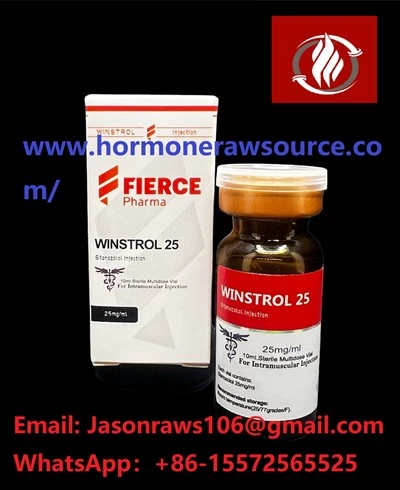 FIERCE Premium Stanozolol(Winstrol)25mg/ml For Bodybuilding CAS:10418-03-8